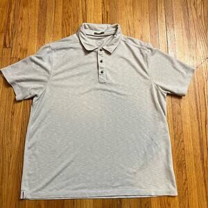 Carbon 2 Cobalt Shirt Mens XL Gray Golf Short Sleeve